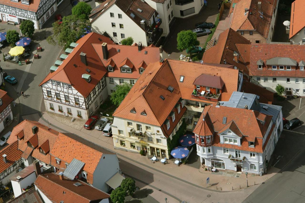 Hotel-Appartement Sonne Gersfeld Bagian luar foto